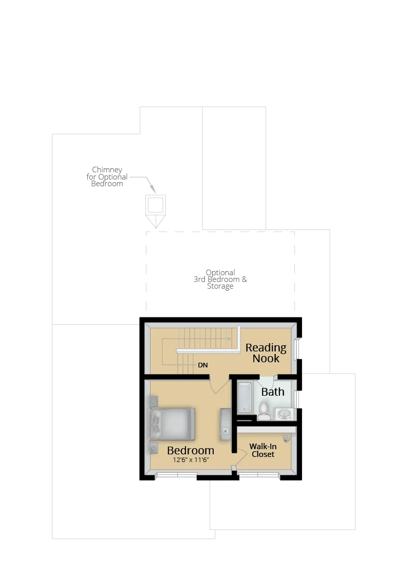 The Exp. Oak: Second Floor