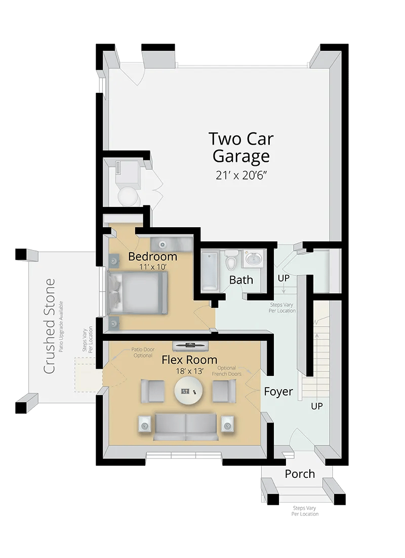 The Chestnut: Ground Floor