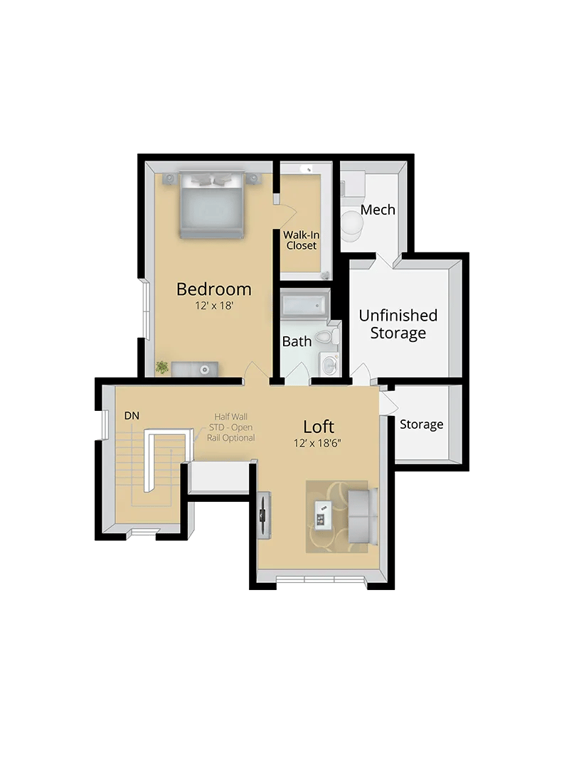The Pine: Second Floor