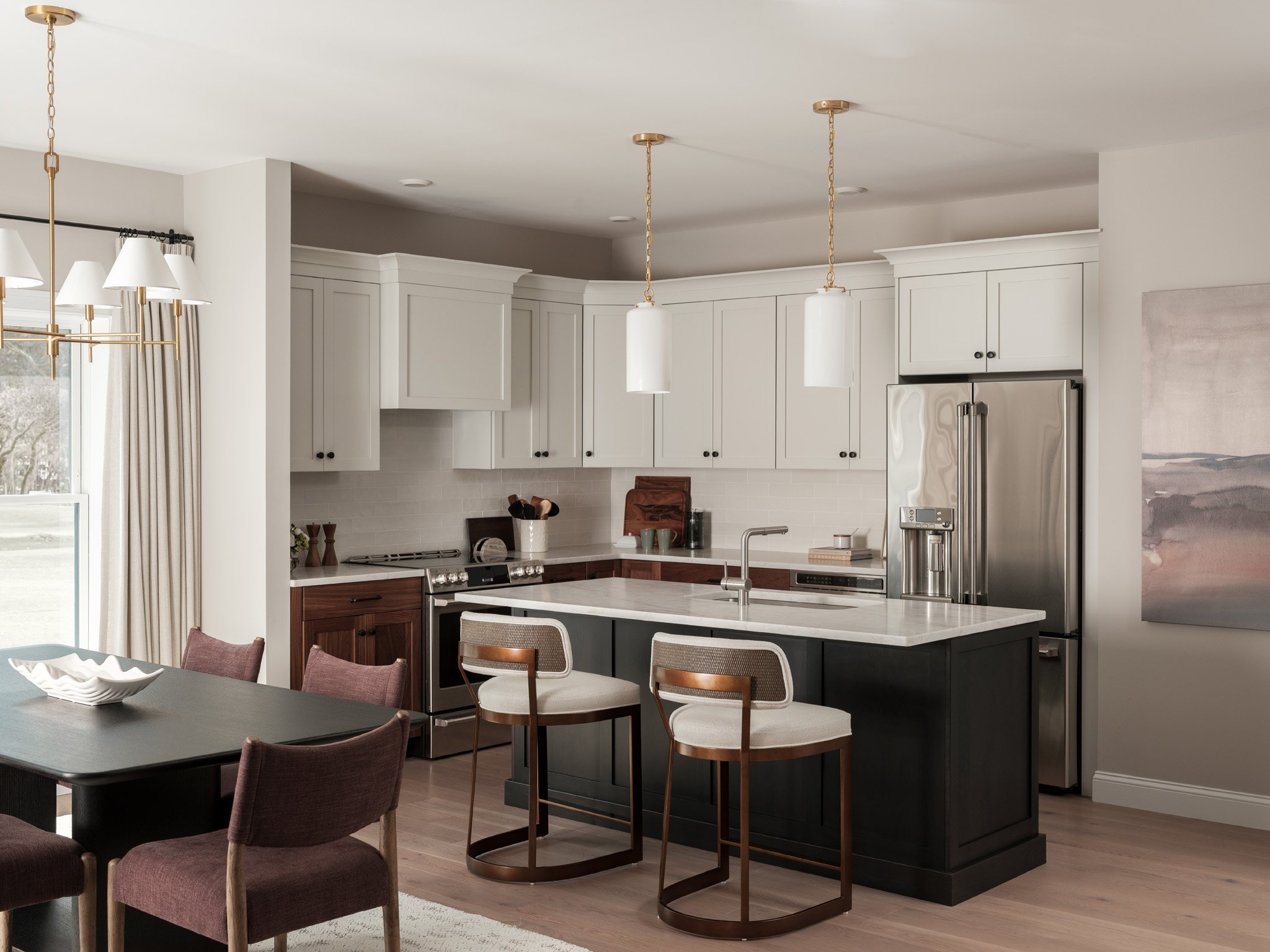 Kitchen at Featherwinds in Halifax, MA