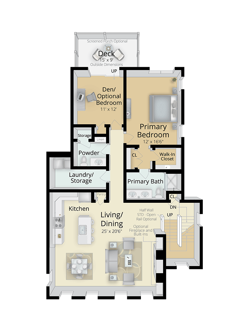 The Pine: First Floor