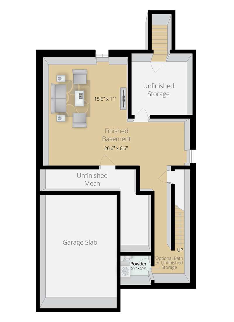 The Exp. Spruce Basement