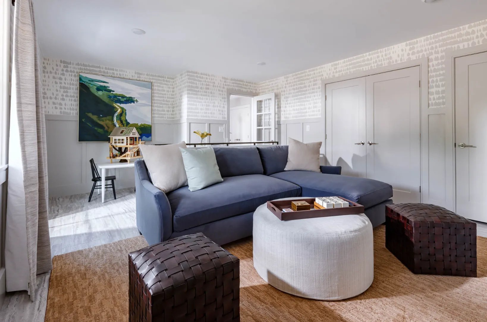 Model home flex room at Larkwood in Raynham, MA