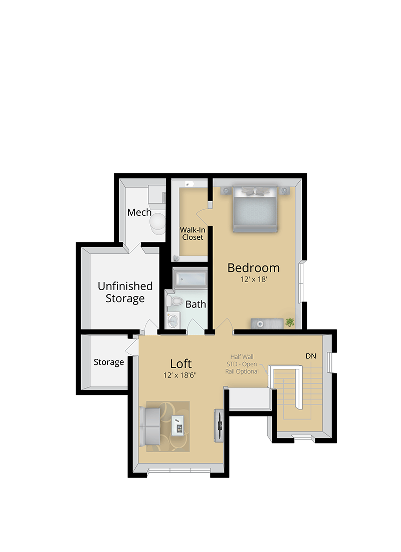 The Pine: Second Floor