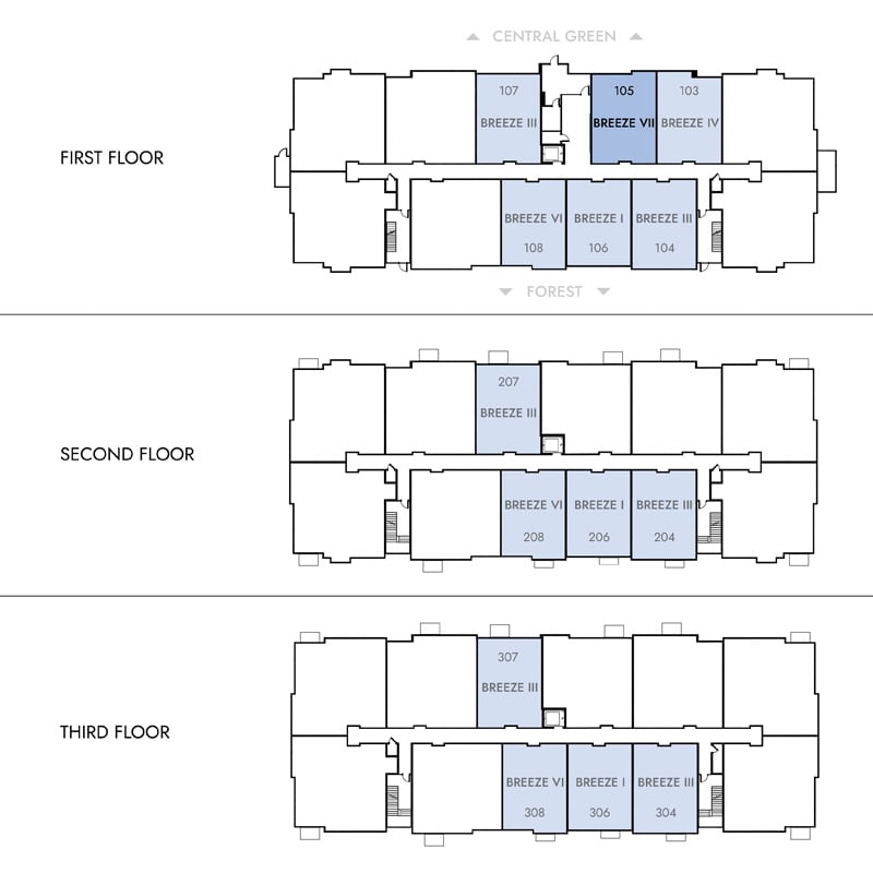 The Breeze VII in Building 2 & 3