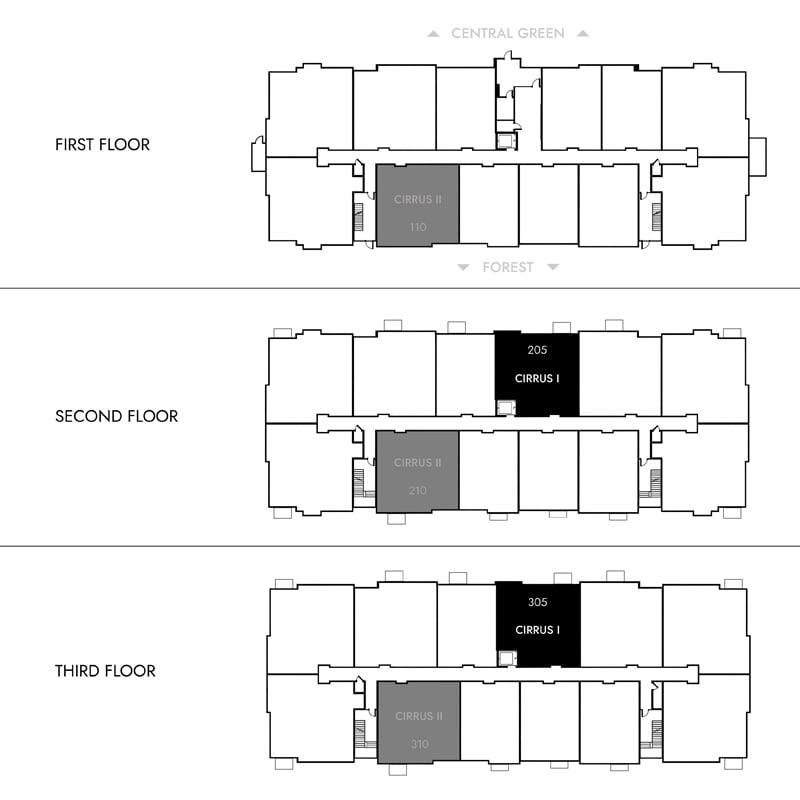 The Cirrus I in Building 2 & 3