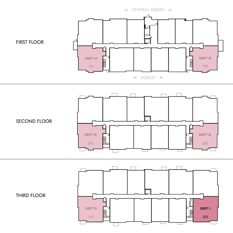 The Drift I in Building 2 & 3