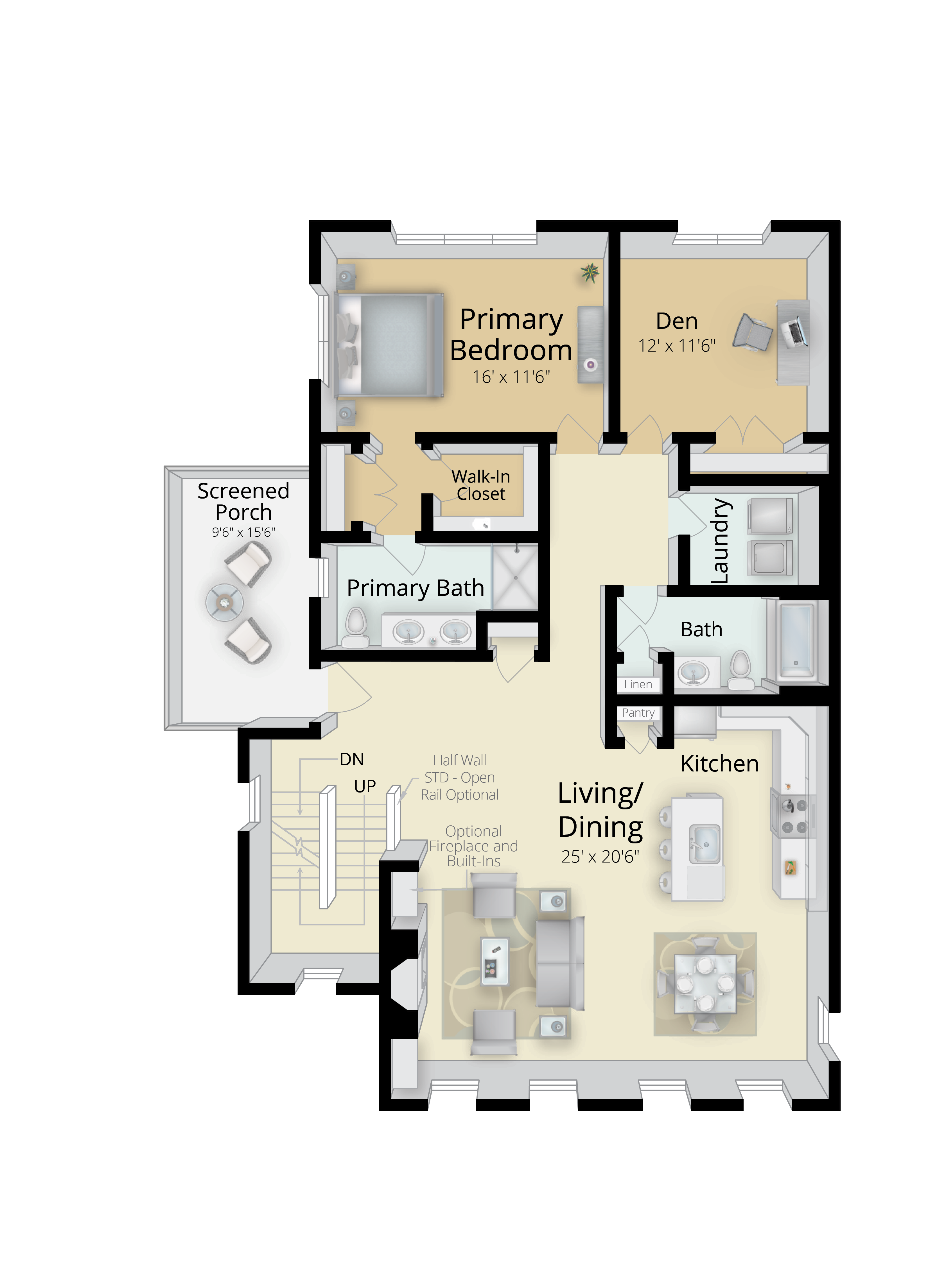 The Pine: First Floor