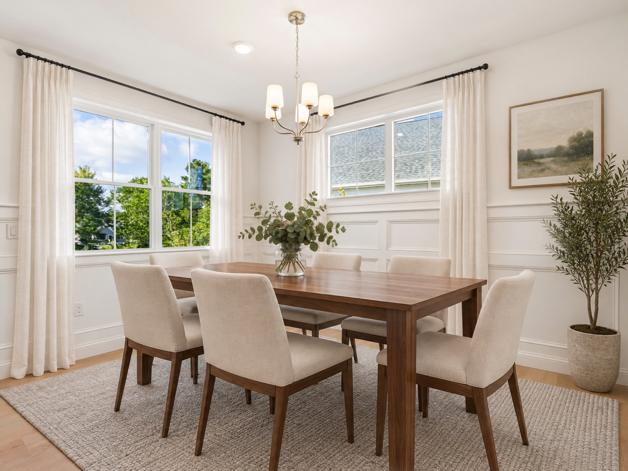 The Oak floorplan at Alden's Reach in Plymouth, MA