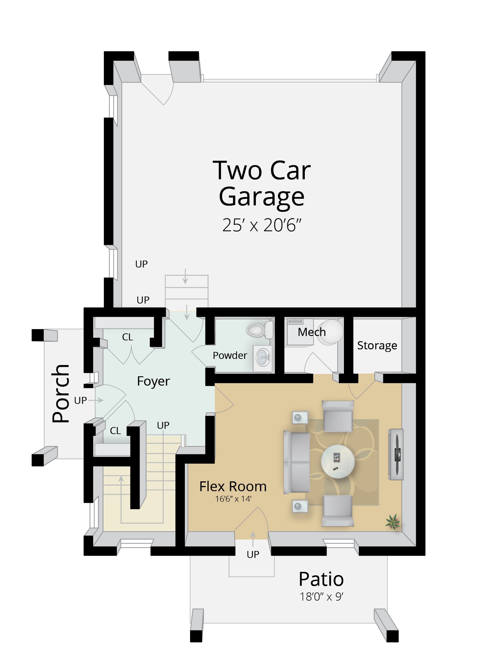 The Birch: Ground Floor