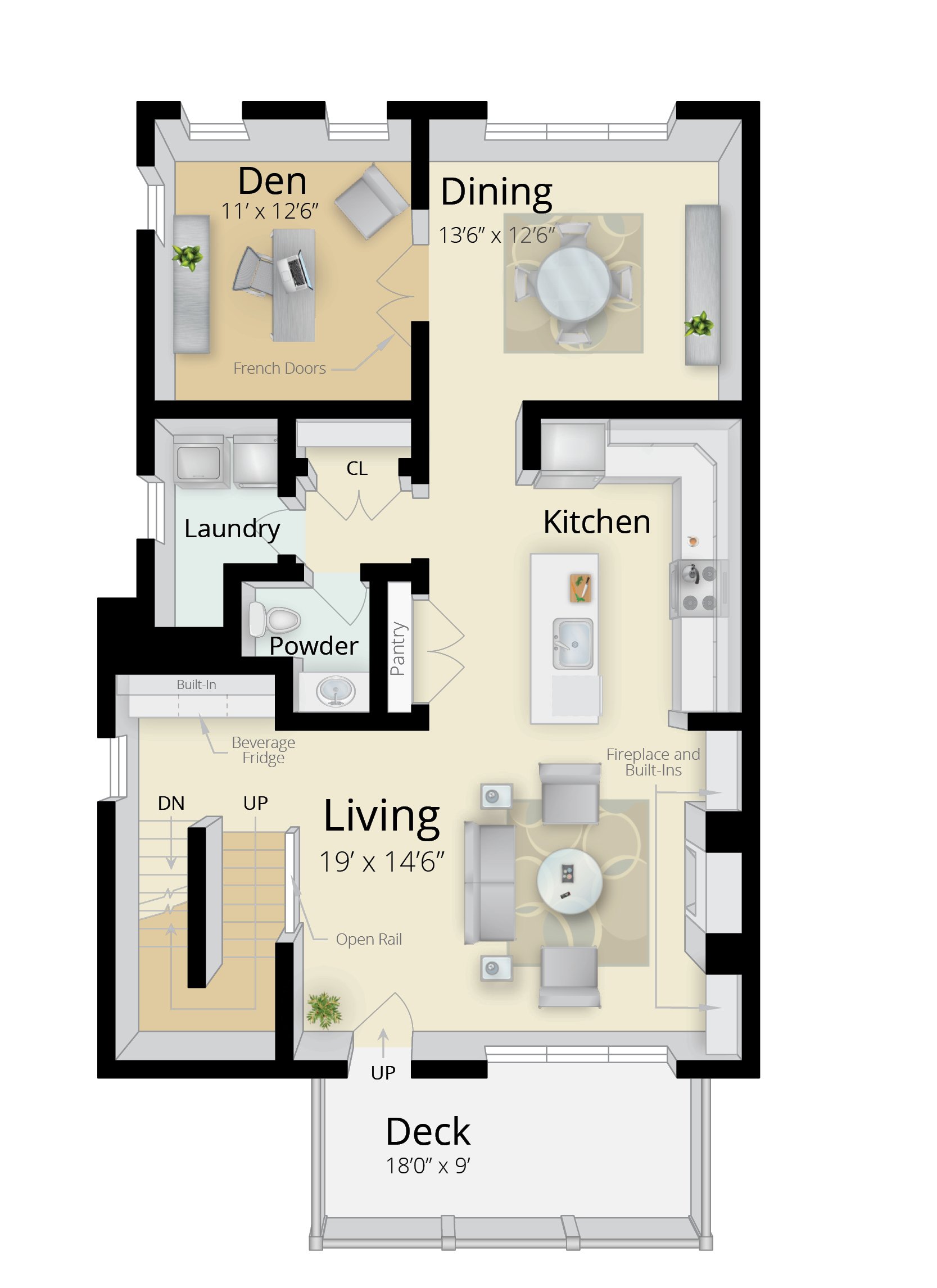 The Birch: Second Floor