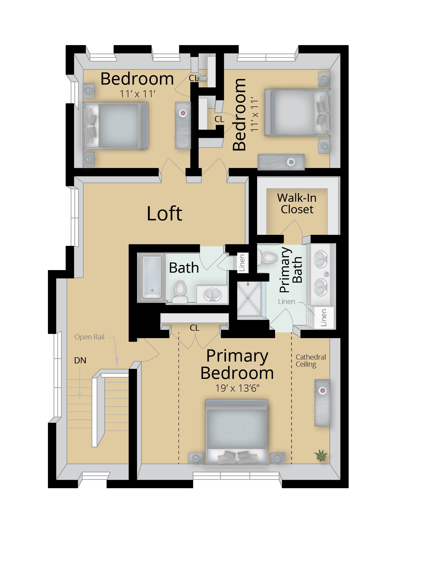 The Birch: First Floor