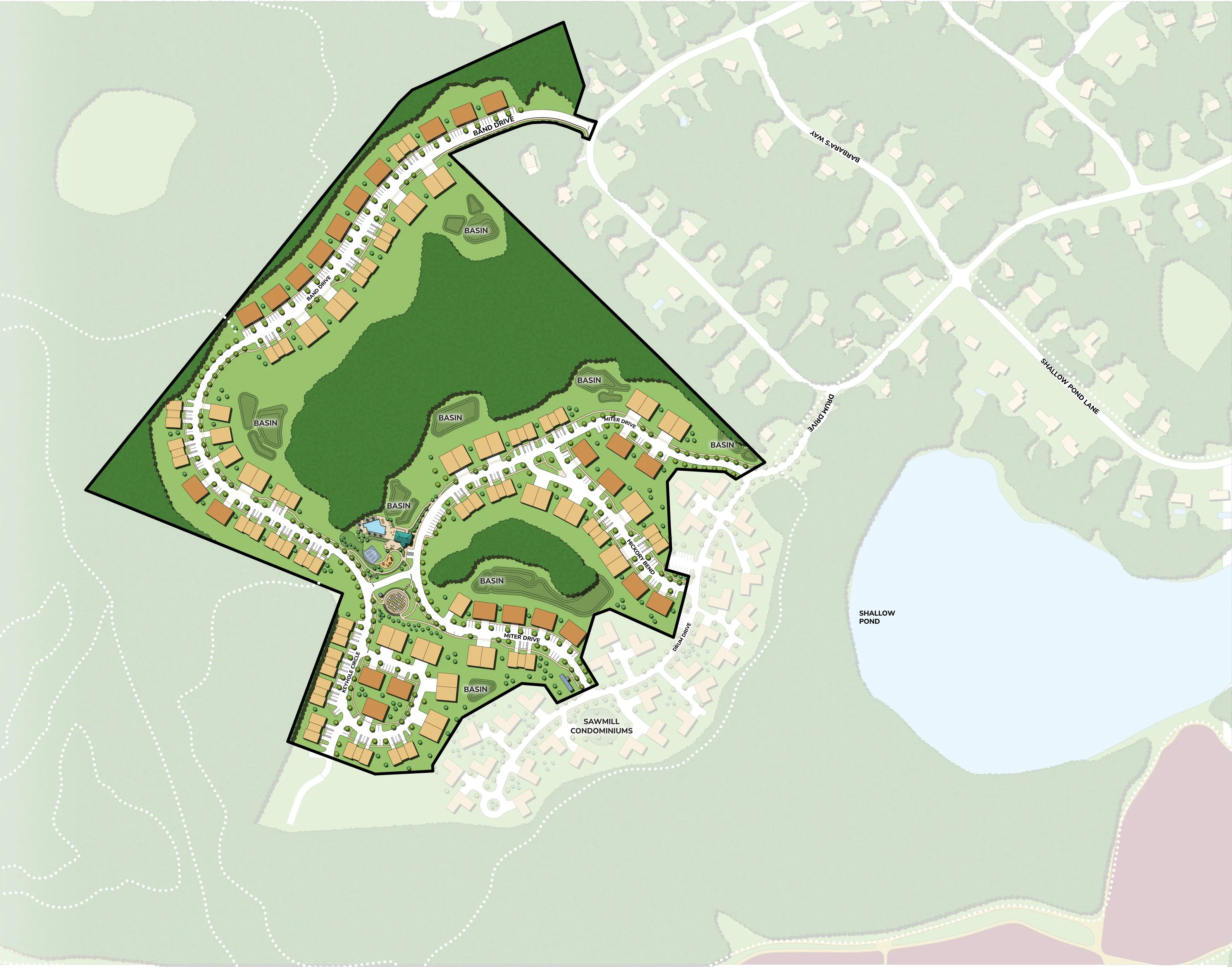 Alden's Reach site plan