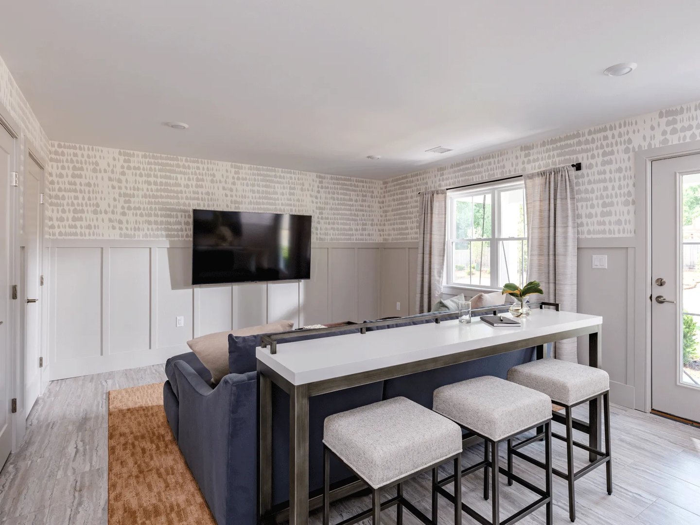 Den and home office in the Birch at Larkwood in Raynham MA