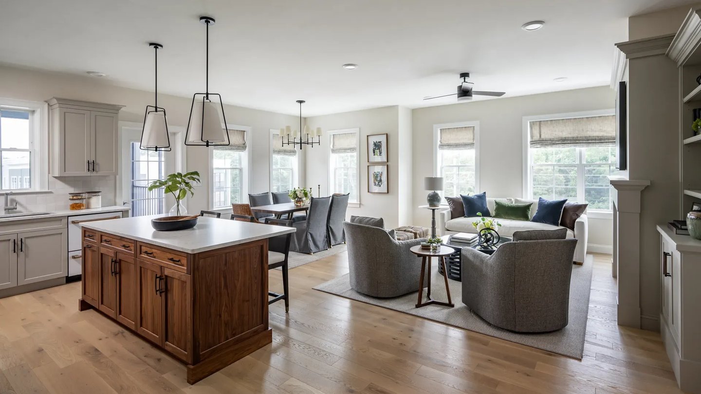 Open-Plan Living in Thorndike Development homes