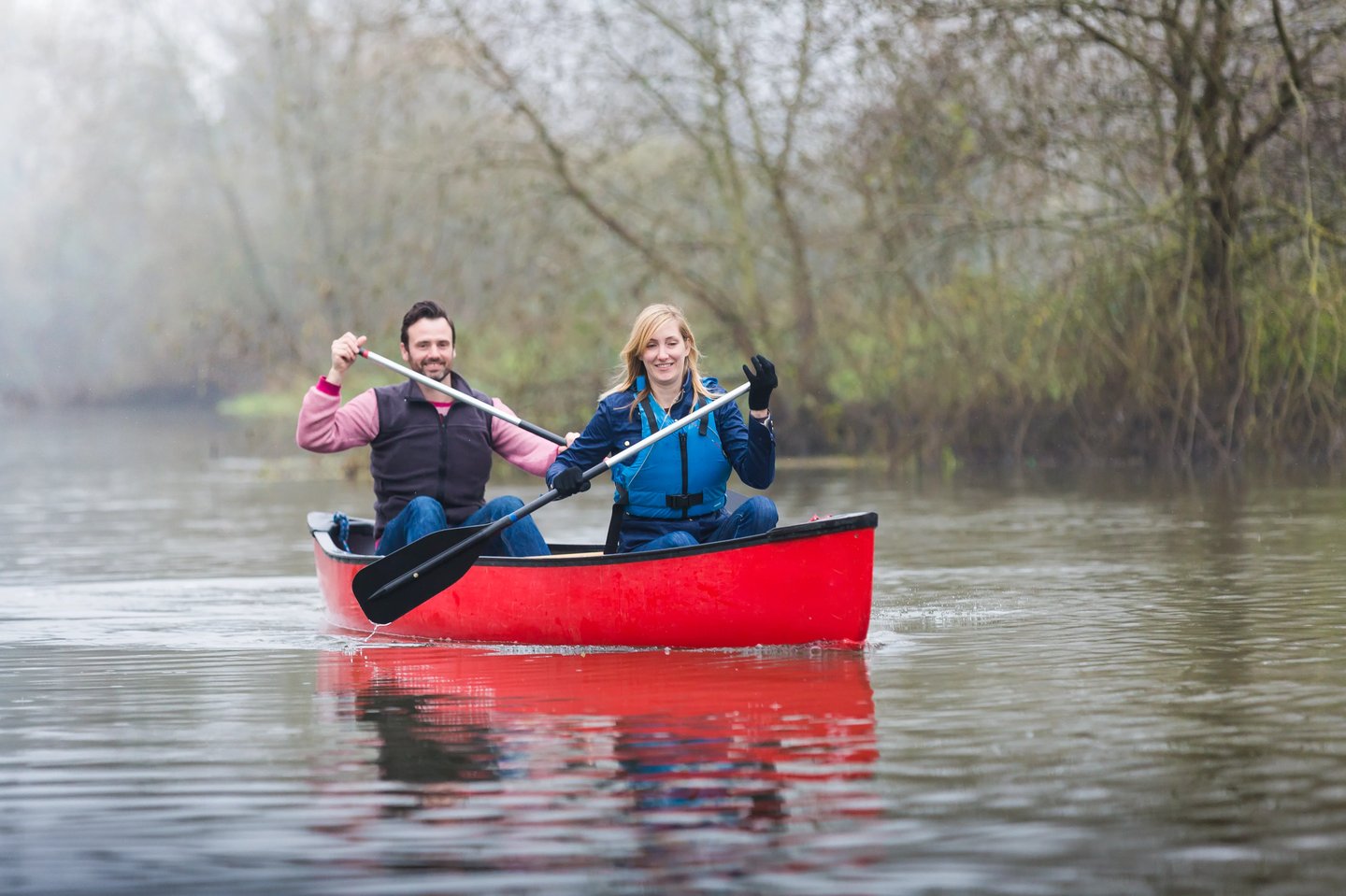 Canoe and kayak launch on the river at Larkwood in Raynham MA