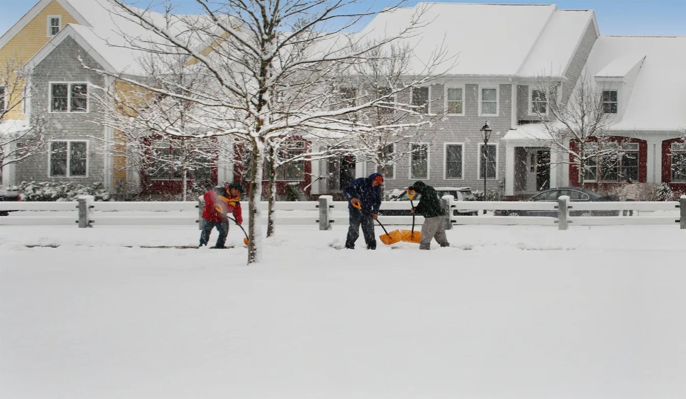 Low-maintenance winter living at a Thorndike community